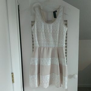 Lacy A-line dress